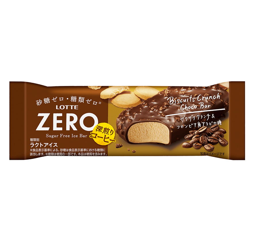 ゼロ ビスケットクランチチョコバー