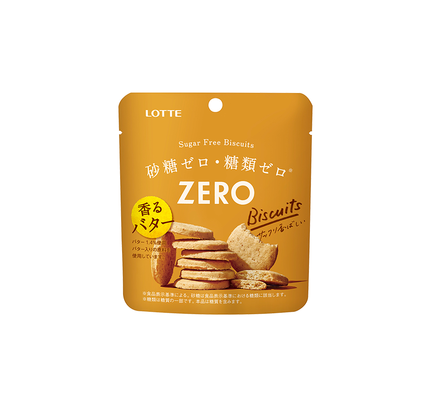 ガーナリップル ZERO ロッテ香るバタービスケット - 菓子