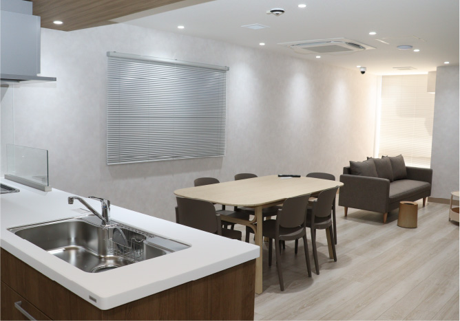 おうちのようなリラックス空間